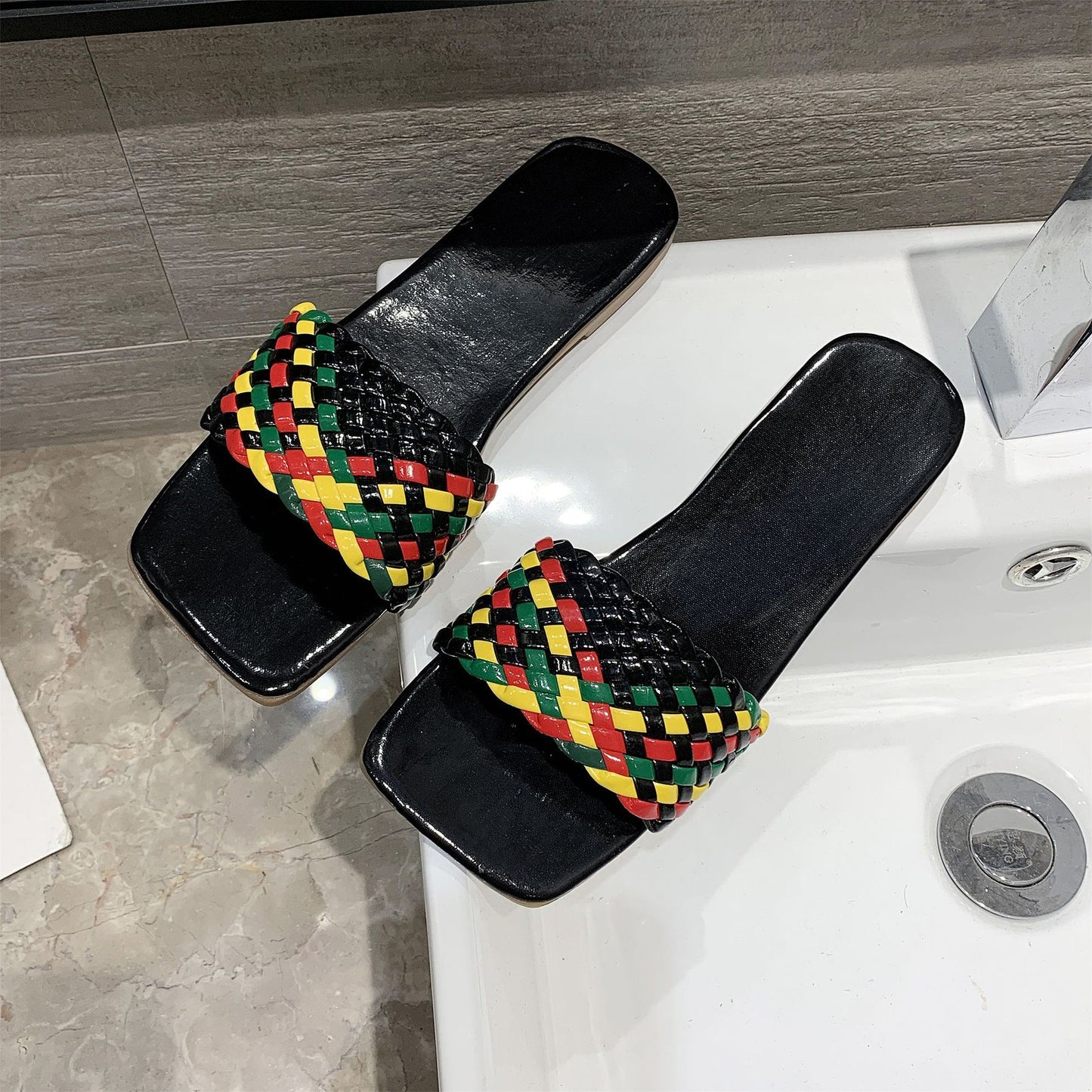 Color-blocking Street Fashion Women's Shoes