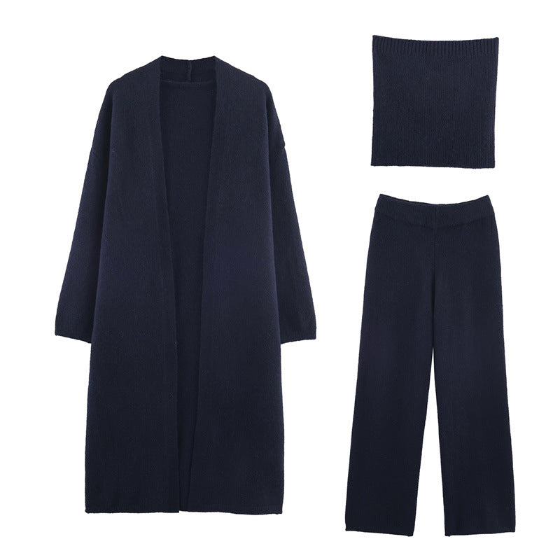 Women's Loose Casual Chest-wrapped Three-piece Suit