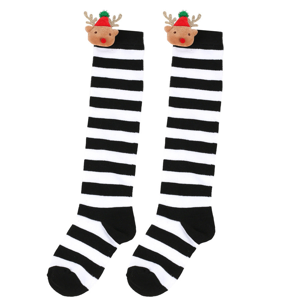 Children Christmas Stockings David's Deer Doll Medium And Large Children