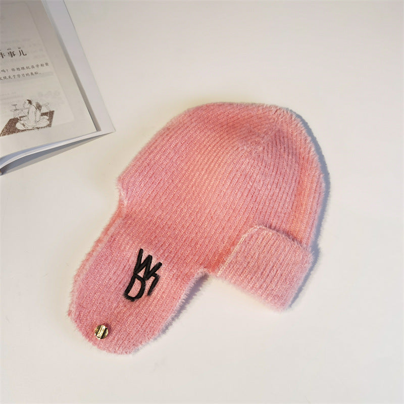 Women's Warm Outdoor Cycling Knitted Wool Hat