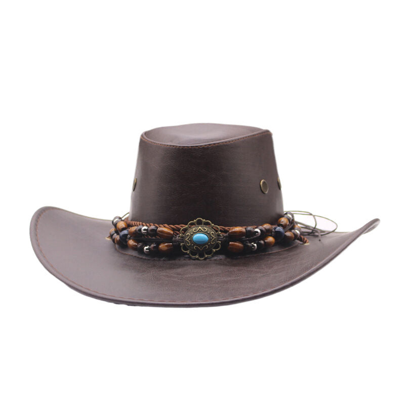 Female Big Brim Sun-proof Western Cowboy Hat