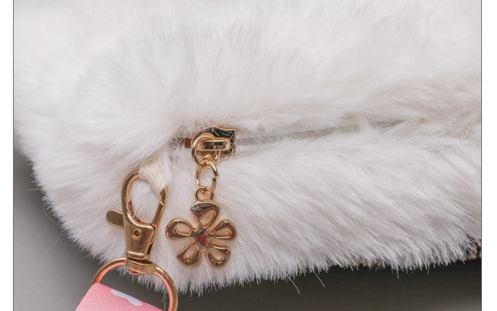 Cross Bag Lady Cute Cat Claw On One Shoulder