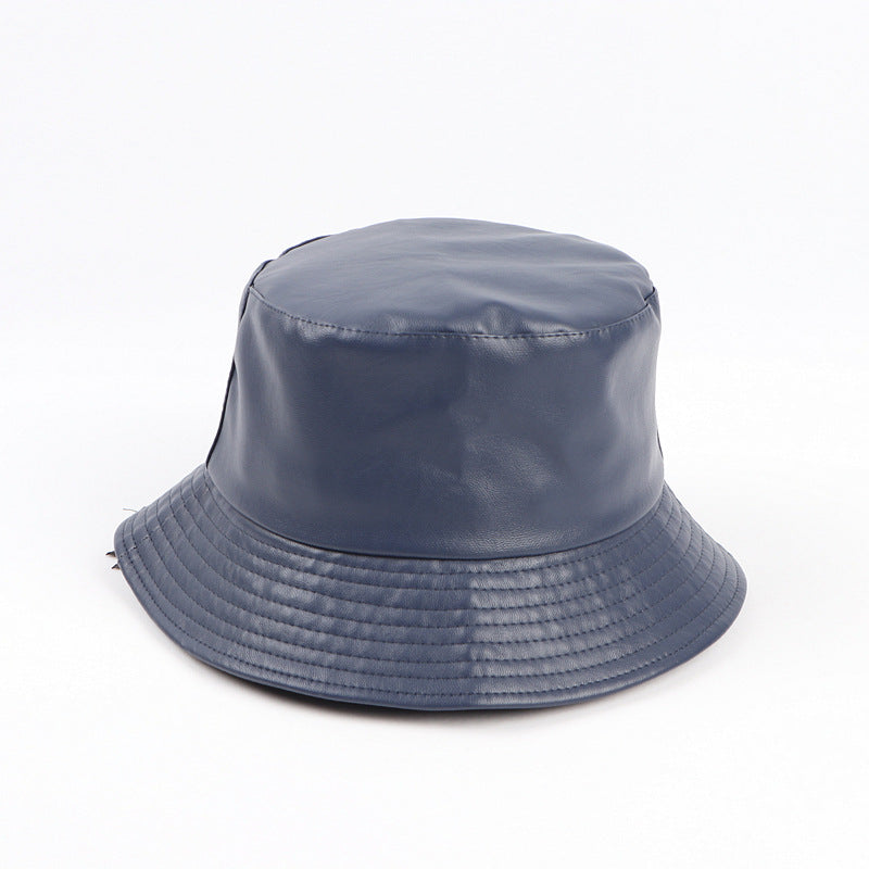 Men's And Women's Fashionable And Versatile Leather Hat