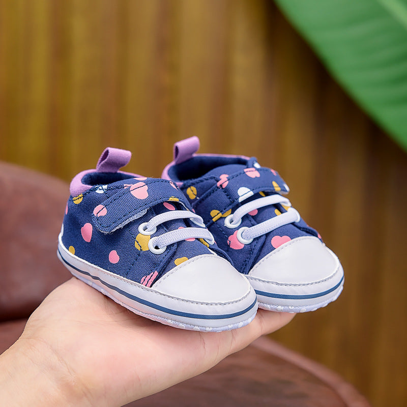 Baby Shoes Casual Canvas Shoes For Babies With Soft Soles