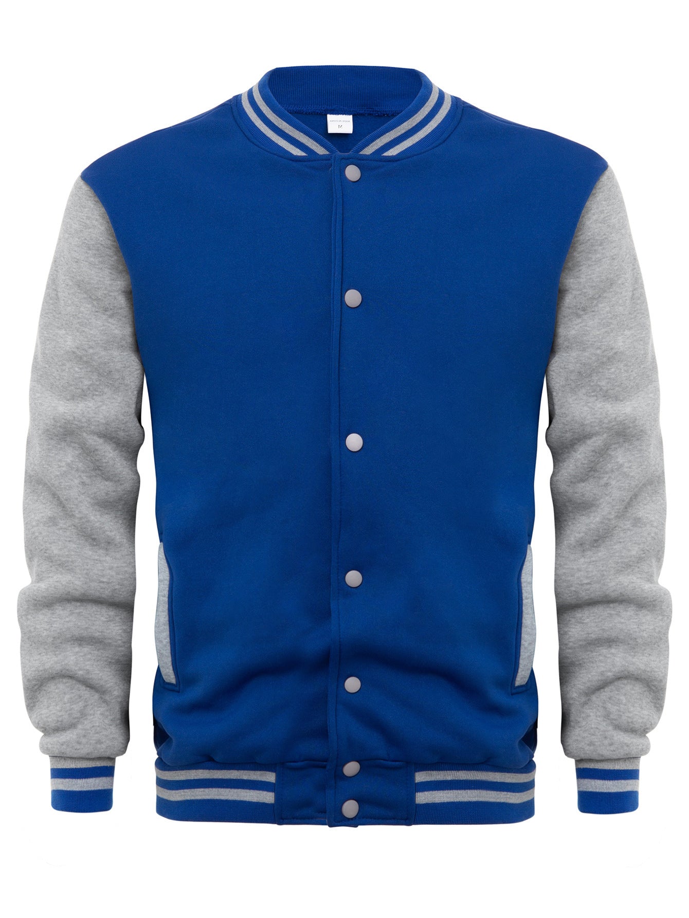 Men's Sweater Fleece Cardigan Coat Button Zipper Casual All-matching Jacket