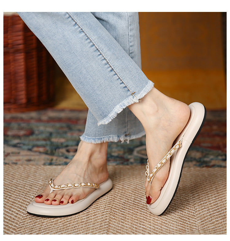 Women's Fashion Retro Casual Thick Bottom Sandals