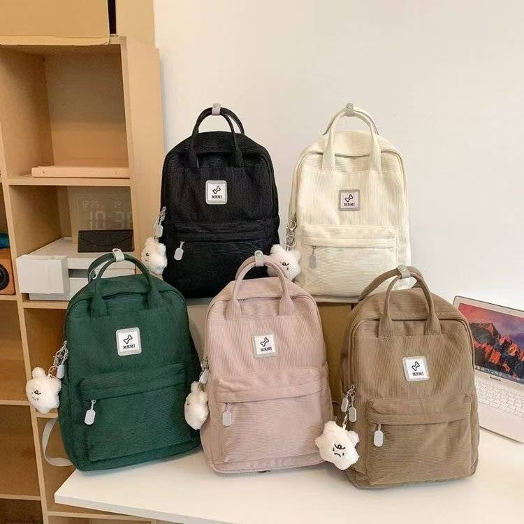 College Student Retro Hand-carrying Backpack Simple Fashion Backpack