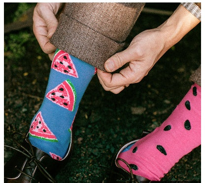 Retro Male Hip-hop Spring And Autumn Long Tube Street British Socks