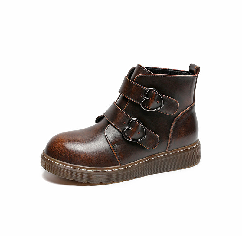 Autumn Winter Cute Retro Women's Martin Boots