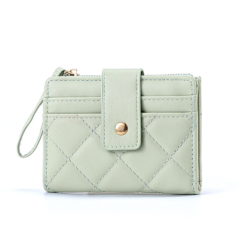 Simple And Niche Women's Short Wallet