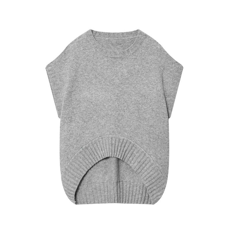 Fashion Knitted Oversized Vest Sweater