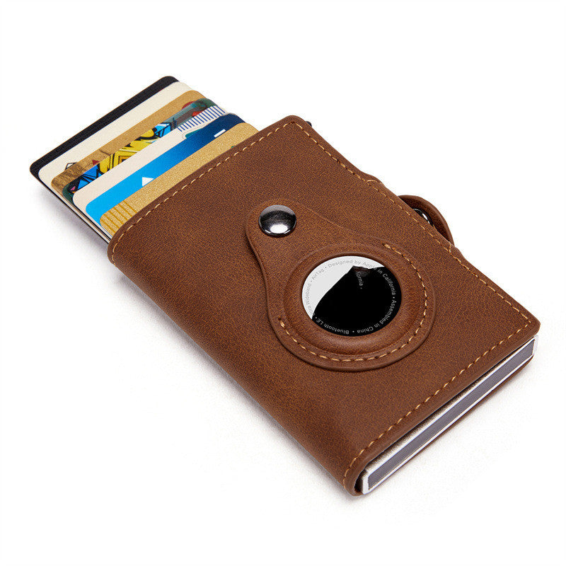 Anti-theft Brush Positioning Multi-card Aluminum Alloy Card Holder