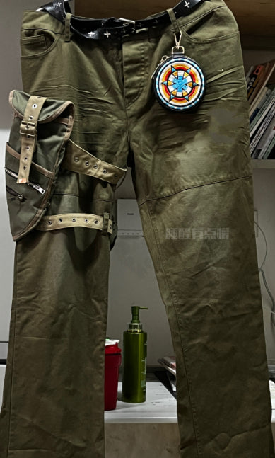 Trumpet Extinction Cotton Sleeve Pants