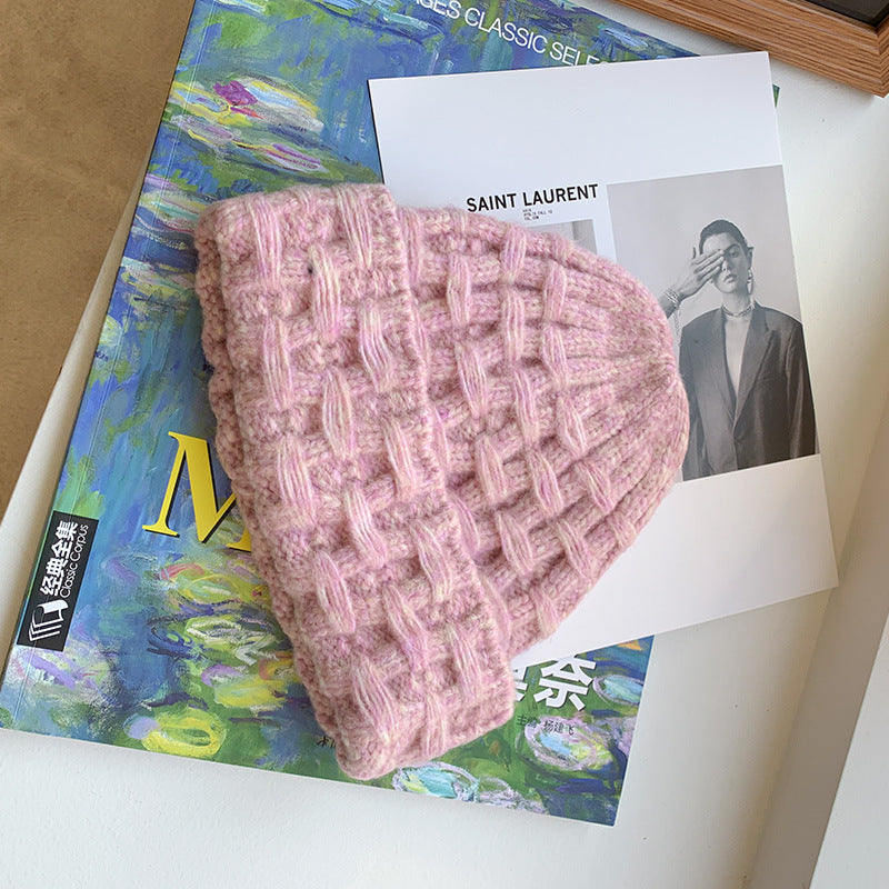 Women's Japanese Cute Warm Knitted Woolen Hat
