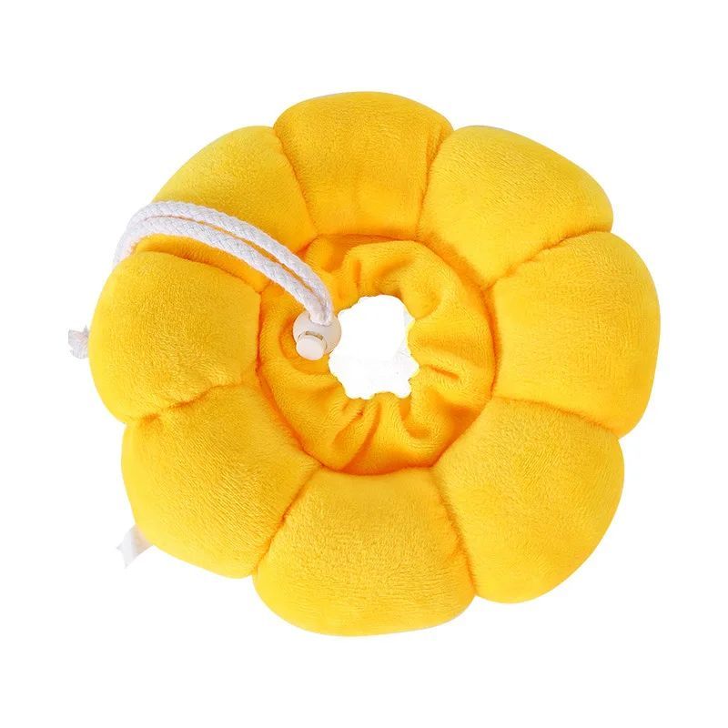 Cat Sunflower Elizabeths Cotton Neck Sterilization Feeding Anti Lick Bite Beauty Head Cover Dog Pet Collar Cat Anti-Licking Ring