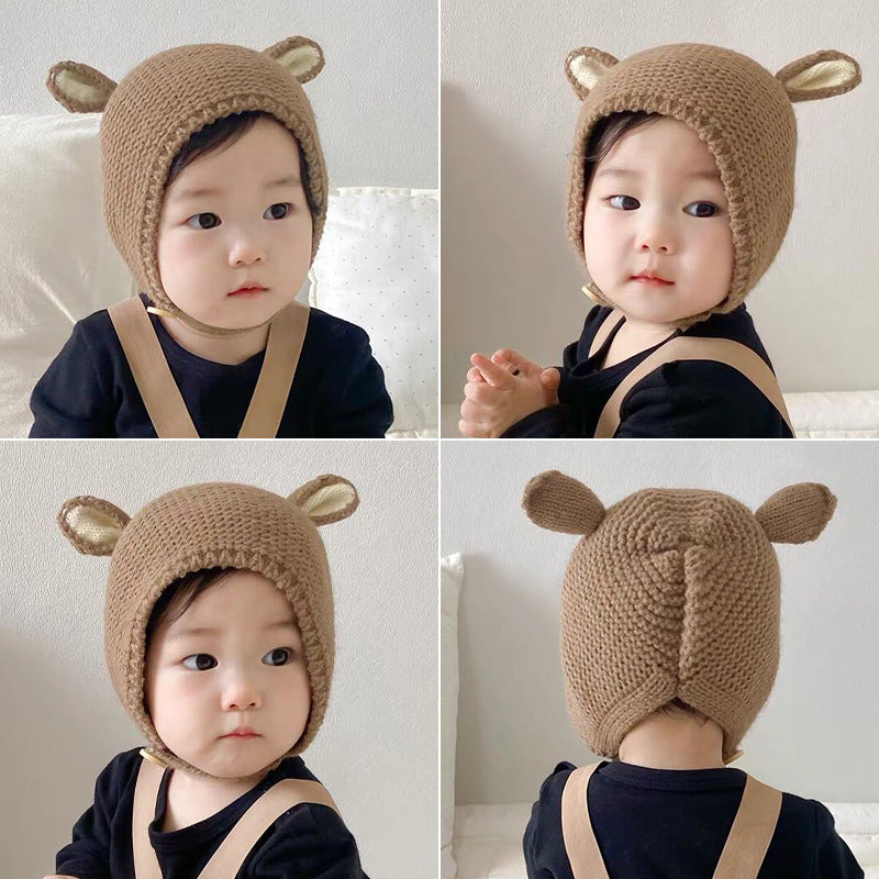 Rabbit Knitted Children's Ear Protection Hat