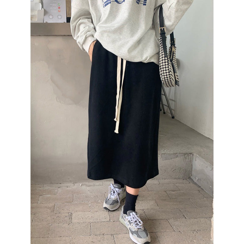 Autumn And Winter Plus Size Women's Clothes Skirt