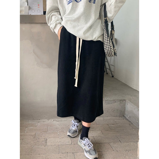 Autumn And Winter Plus Size Women's Clothes Skirt