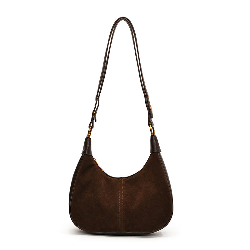Retro Commuter Versatile Abrasive Crossbody Bag