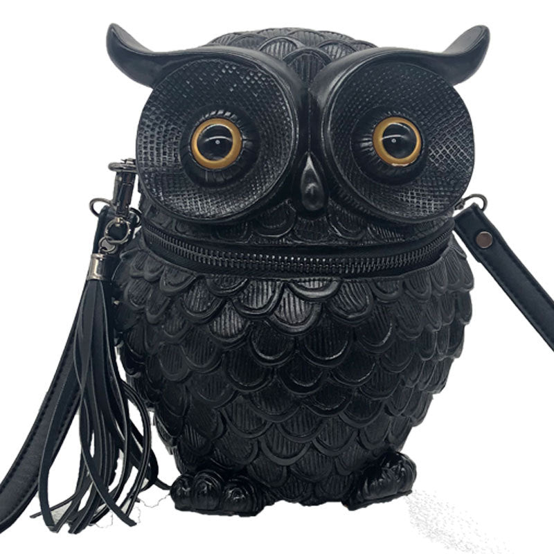 Fashion Embossed Animal Shoulder Handbag Stereo