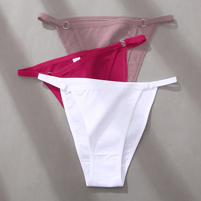 Women's Low Waist Ring Sexy Shorts