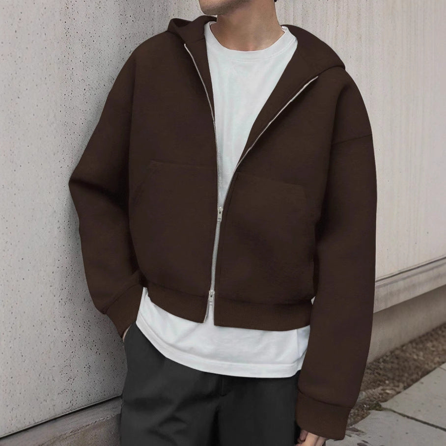 European And American Fashion Y2K-style American-style Hooded Cardigan Sweatshirt