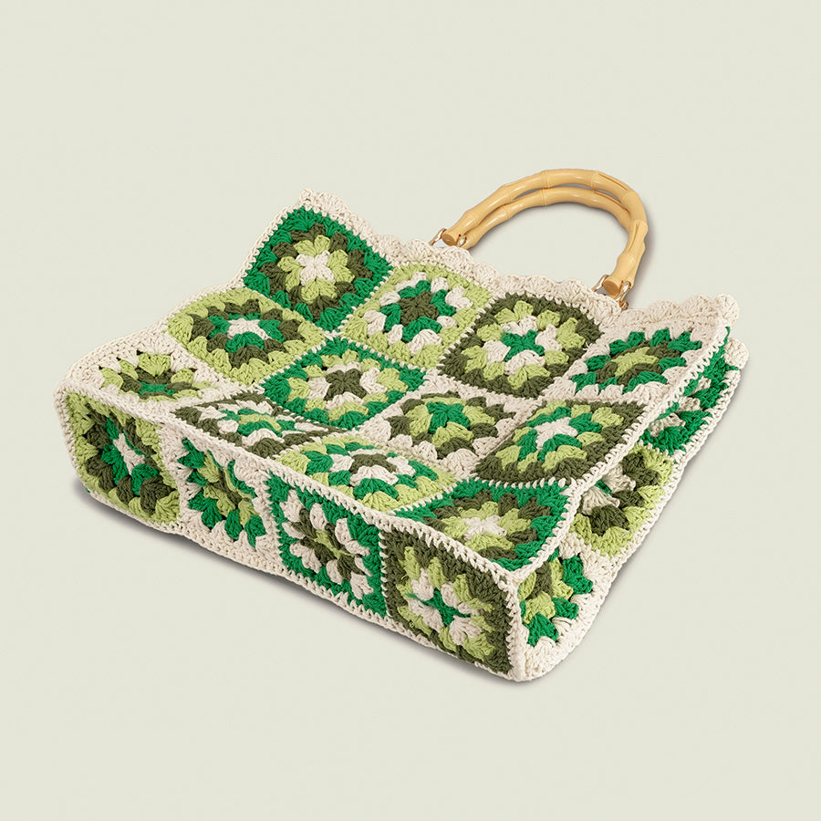Women's European And American Popular Bamboo Handbag