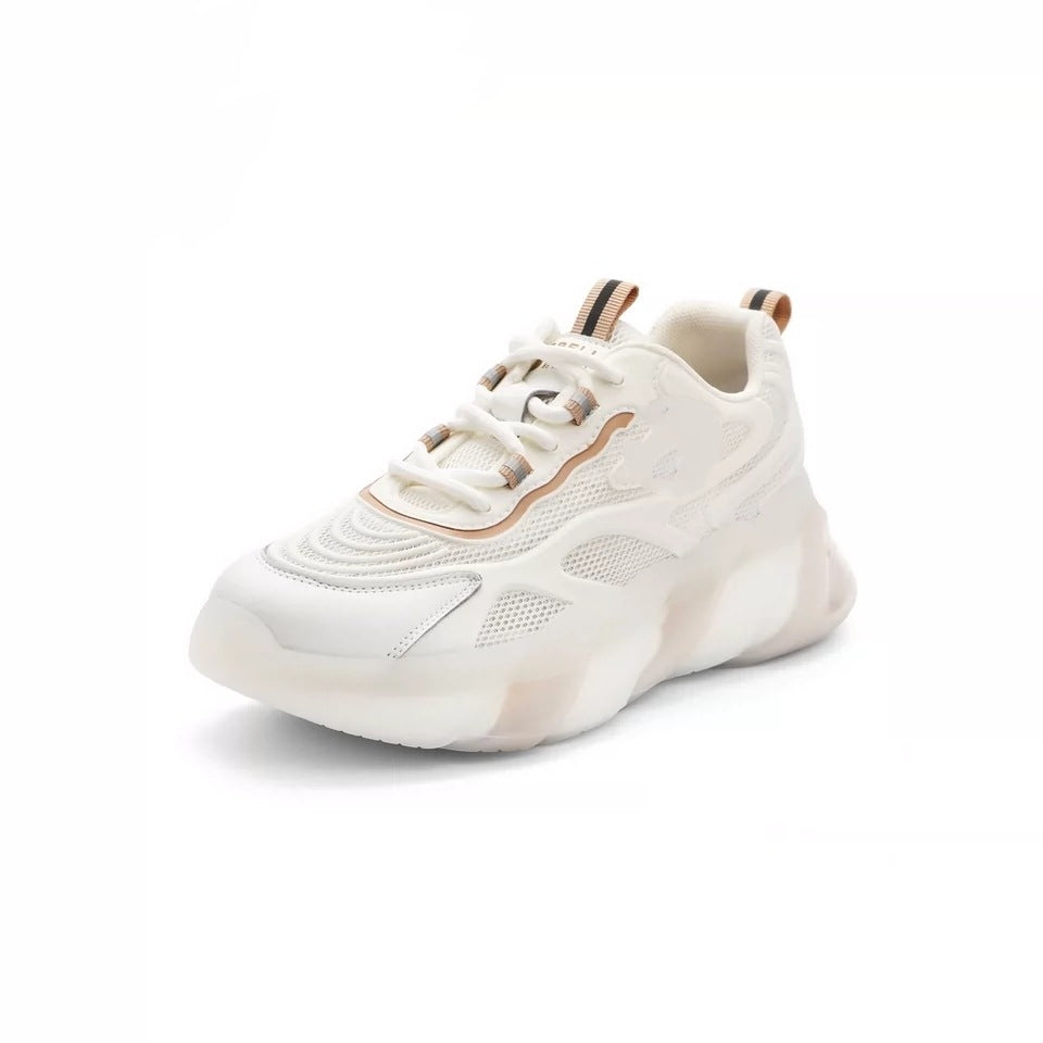 Trendy 'Daddy Shoes' Platform Sporty Fritidssko i Mesh