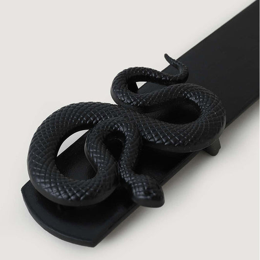 Creative Animal Alloy Snake Buckle Retro Belt
