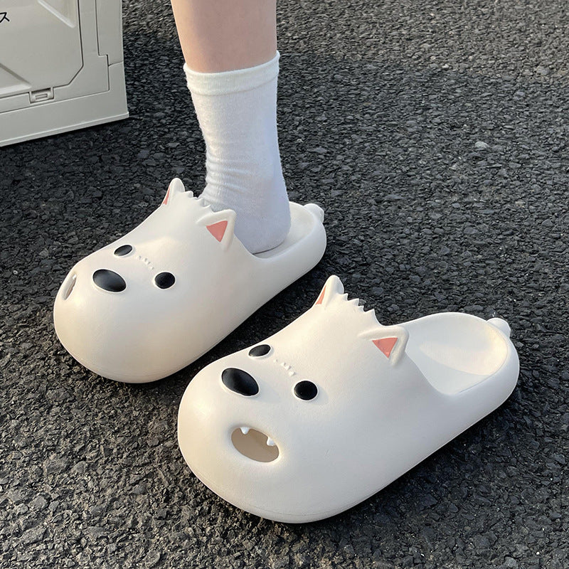Puppy Slippers Women's Toe Cap Sandals