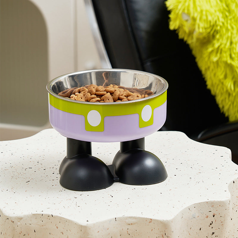 Cat Neck Protection Pet Anti-tumble Cat Bowl