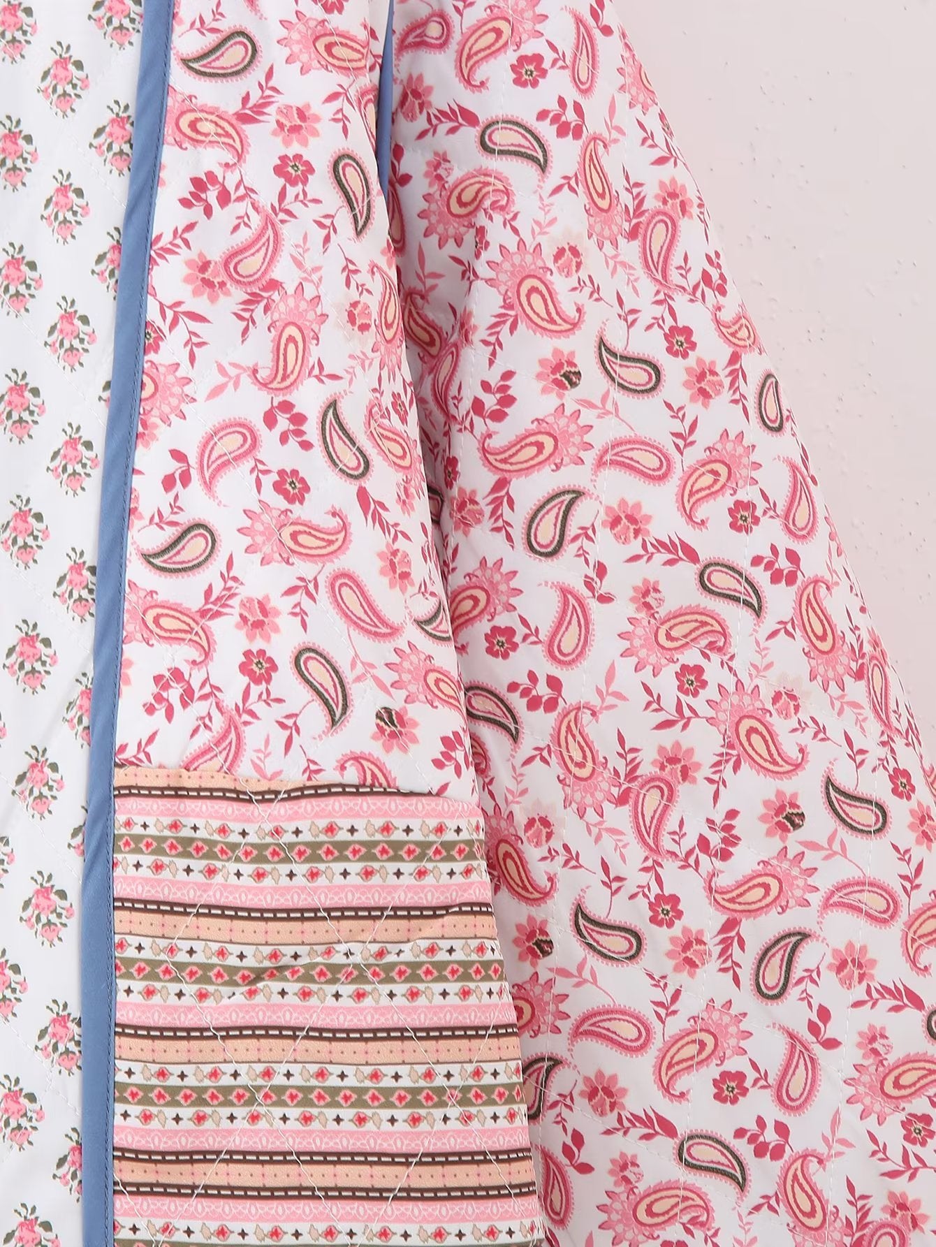 European And American Style Double-sided Quilted Jacket