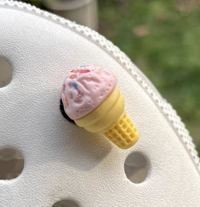 Shoe Flower Lollipop Macaron Cave Shoes Decoration Flower Hole Hole School Bag Decoration