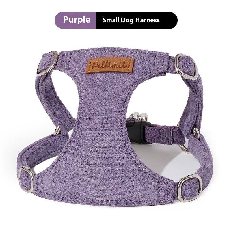 Puppy Hand Holding Rope Vest Dog Walking
