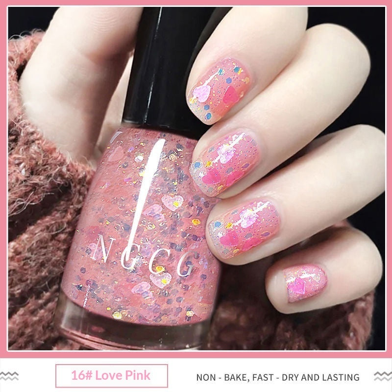 No-bake Non-tear New 28-color Nail Polish
