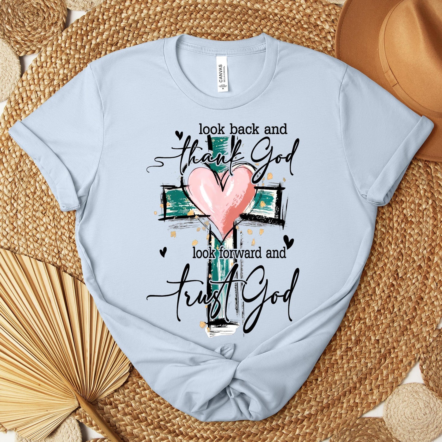 A Large Piece Of My Heart Living In Heaven Printed Top
