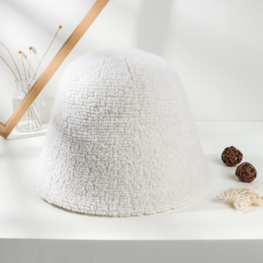 Female Fisherman Hat Alpaca Bucket Gentle