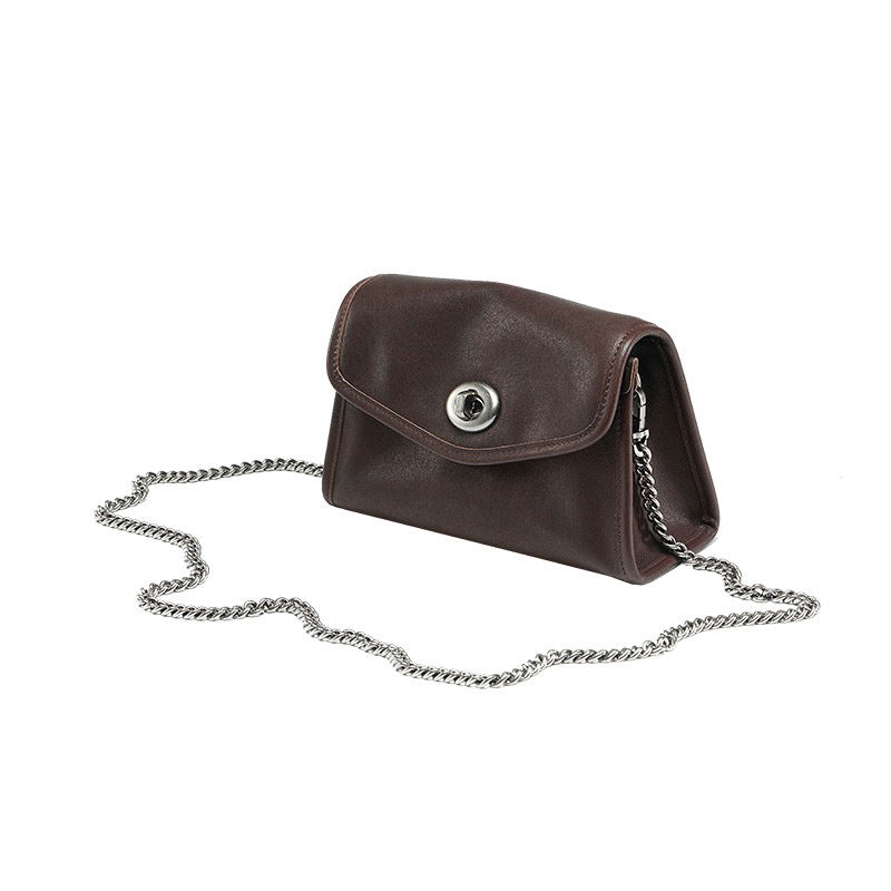 Envelope Package Women's Chain Leather Messenger Bag