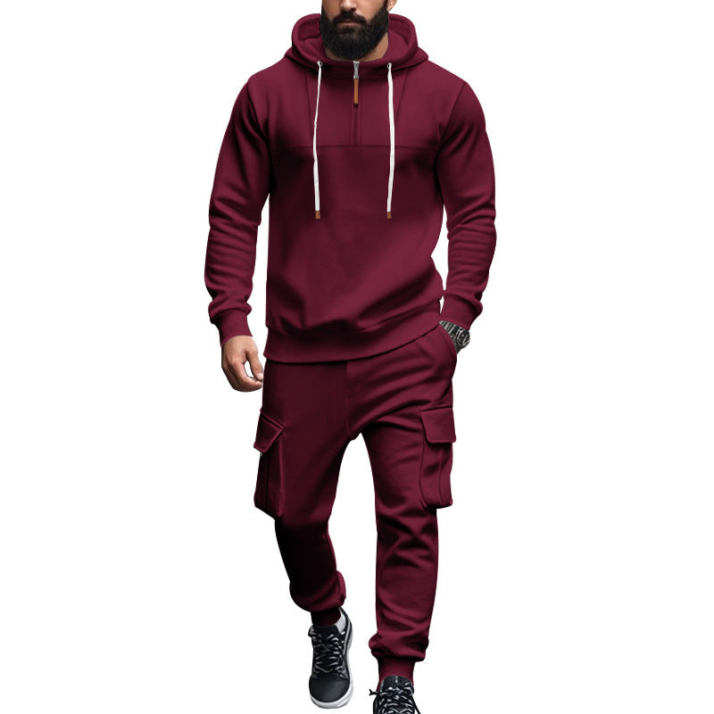 Autumn And Winter American Heavy Hooded Sweater