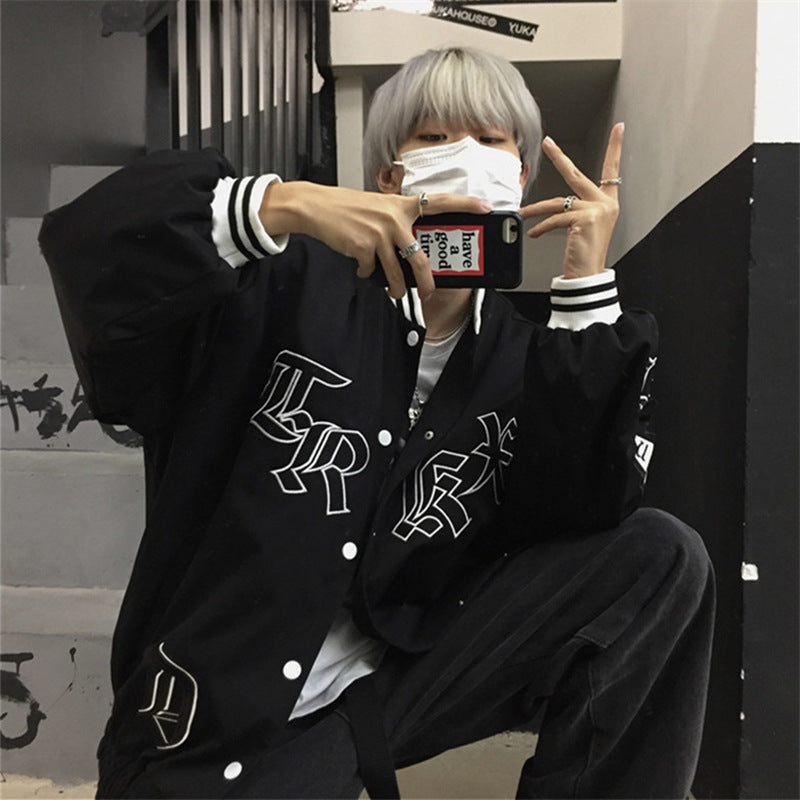 Men's And Women's Fashion Casual Loose Pilot Coat