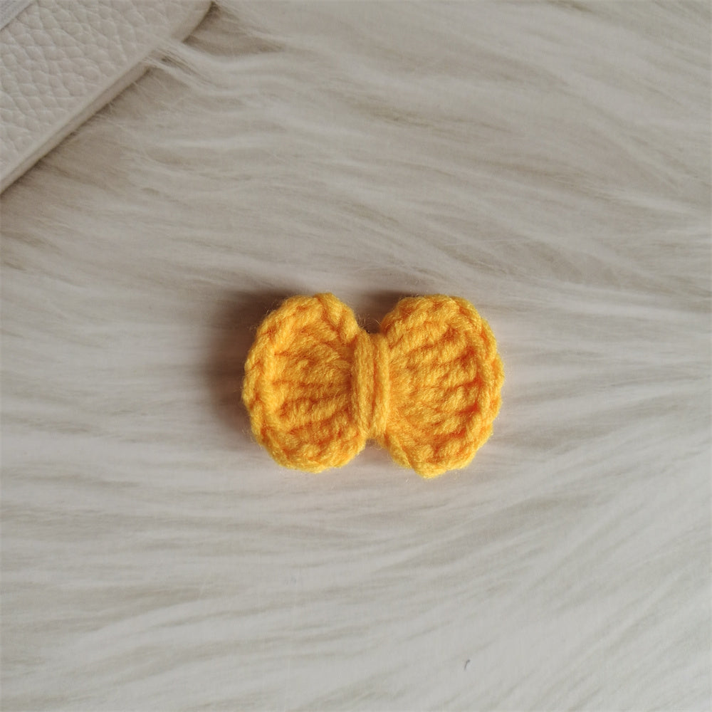 Wool Bow Diy Handmade Finished