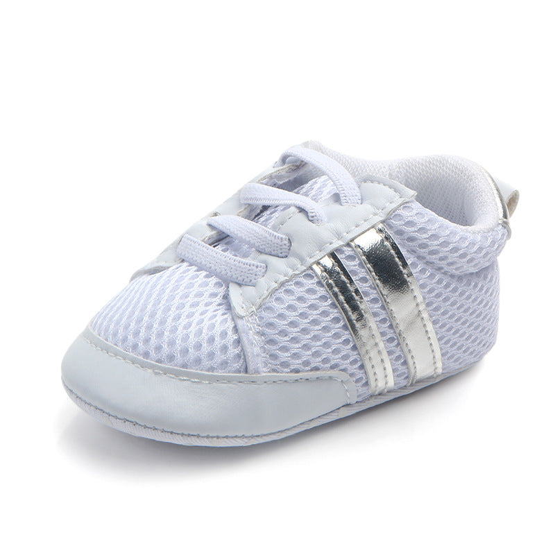 Spring And Autumn Breathable Mesh Baby's Shoes Soft Bottom Non-slip Baby Toddler Shoes