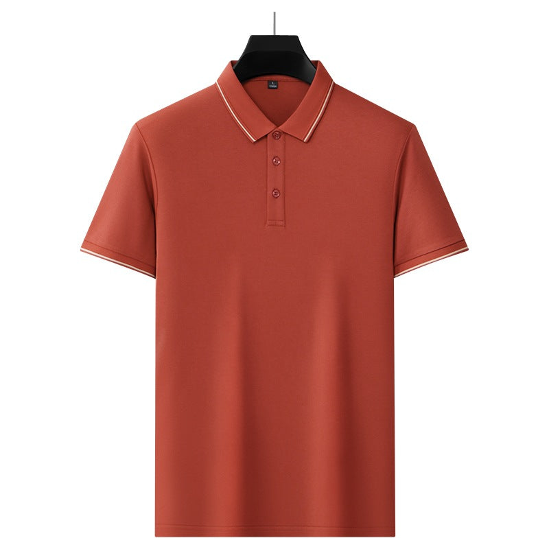 Men's Moisture-Wicking Casual Short-Sleeve Polo Shirt