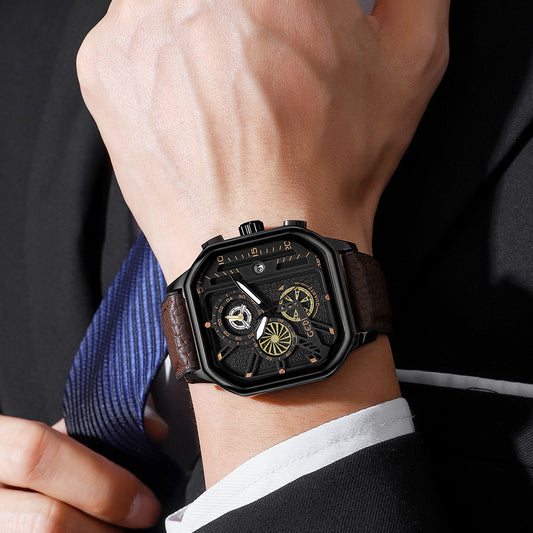 Men's Waterproof Quartz Watch Luminous