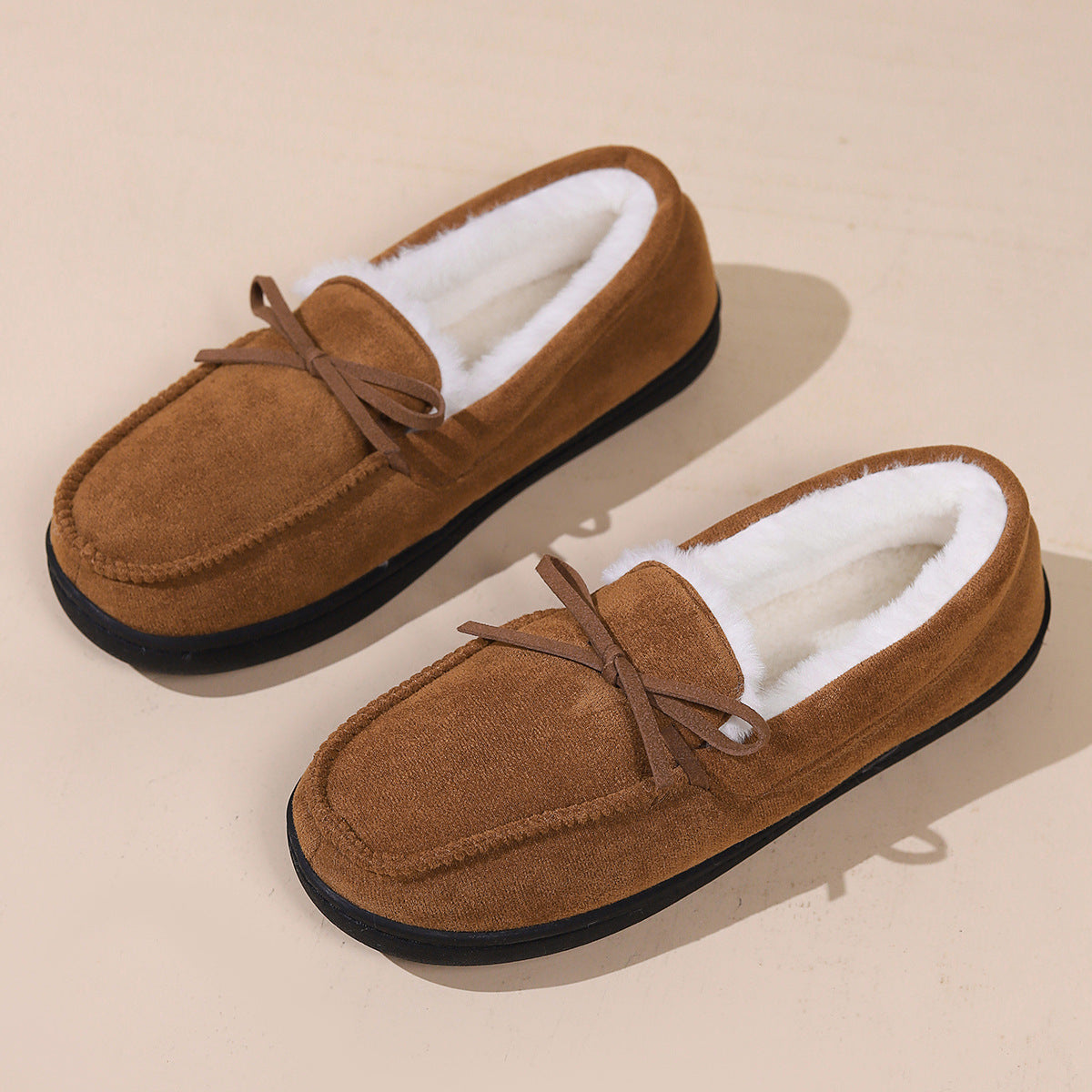 Home Cotton Shoes Autumn And Winter Warm Leisure Gommino