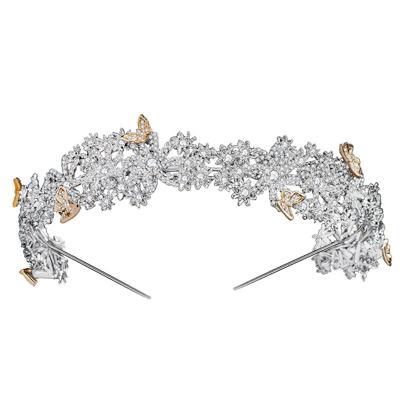 European And American Atmosphere Bride Crown Hair Hoop