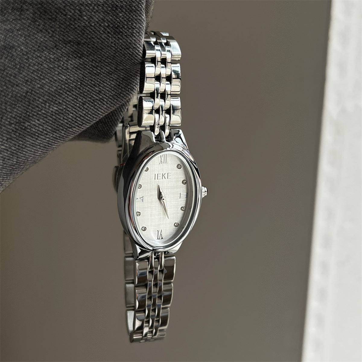 Niche Design Oval Dot Diamond Small Dial