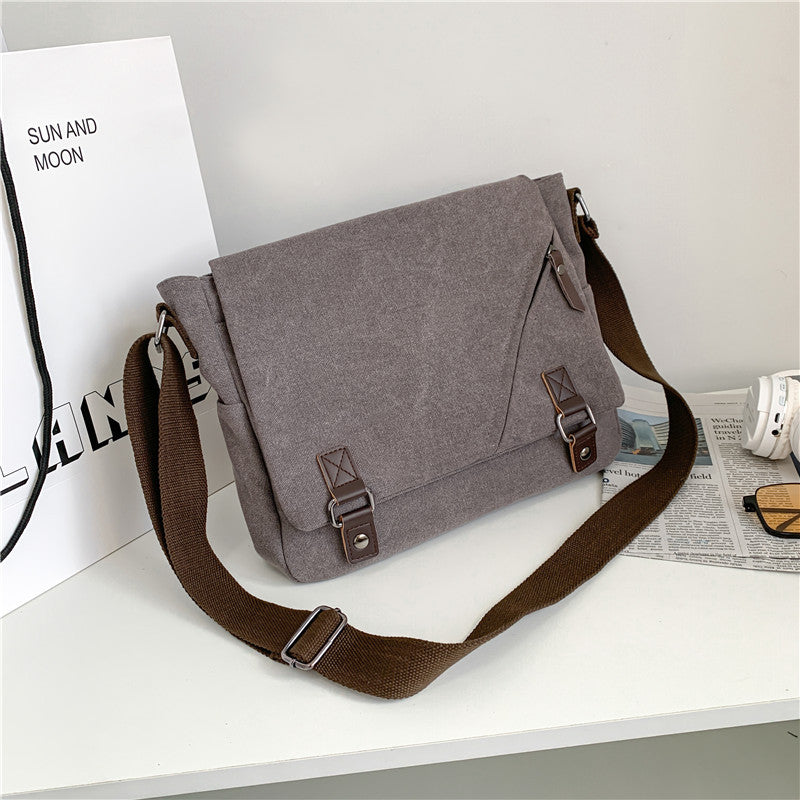 Fashion Personality College Style Canvas Male