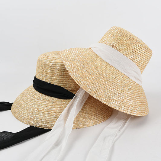 Women's French Strap Straw Hat