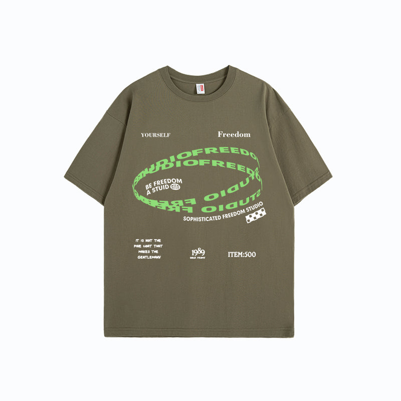 American Letter T-shirt Summer Street